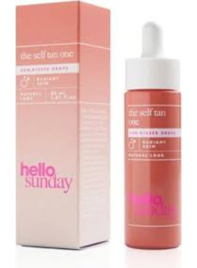 Hello Sunday the self tan one - Sun-kissed drops 30ml - Image 1